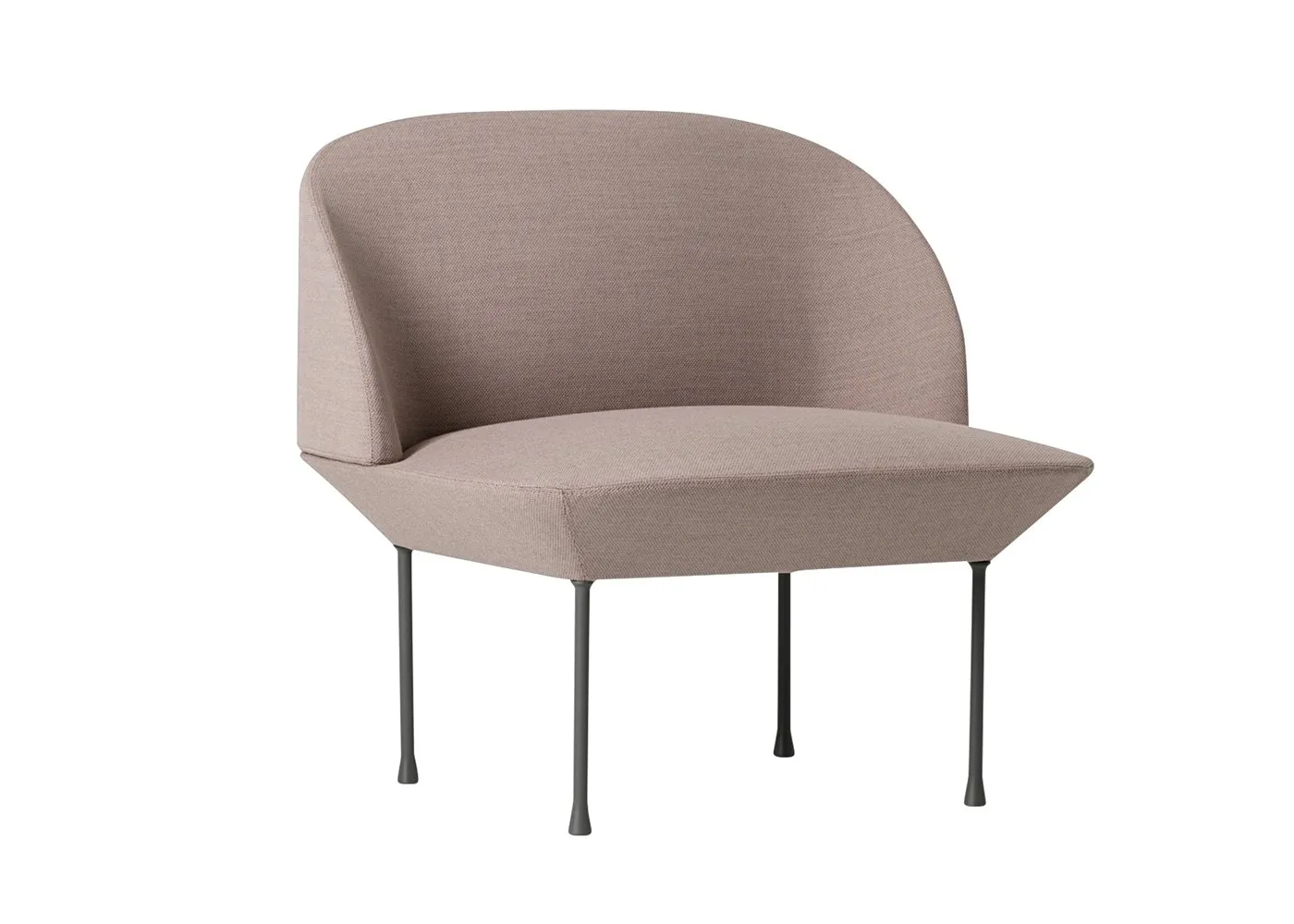 Muuto Oslo Lounge Chair Fiord 551 Pink 1