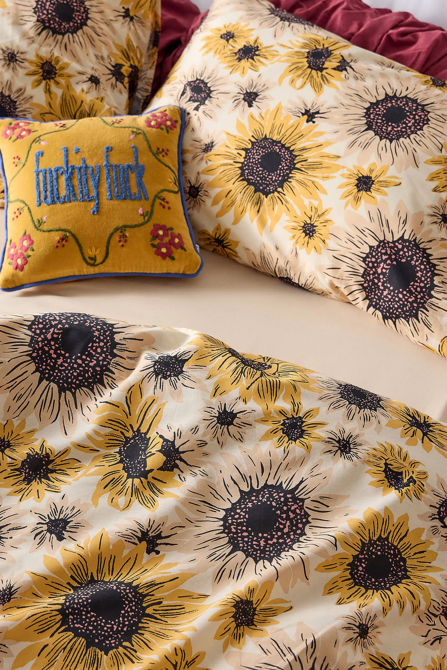 Sunflower Duvet Set - Yellow 2