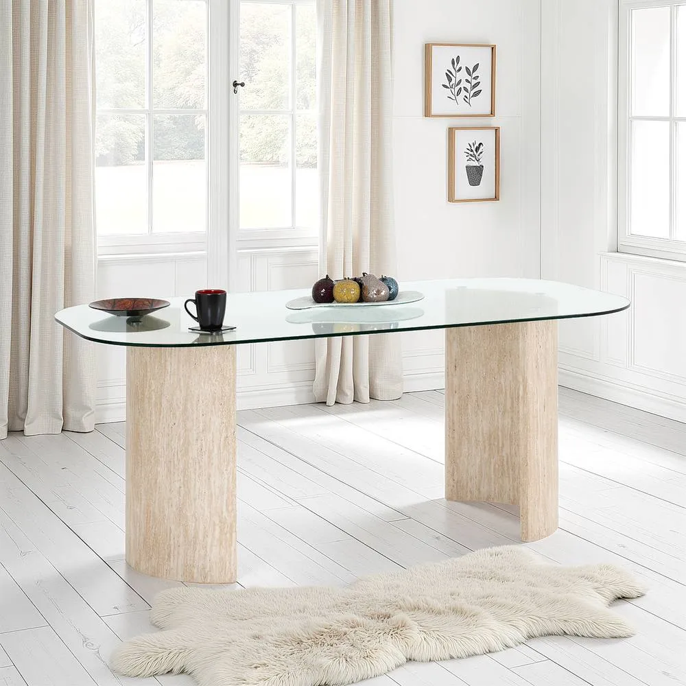 Seconique Modena Dining Table in Cream