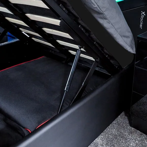 X Rocker Cosmos RGB Single Gaming Ottoman Bed In Box with Neo Motion LED 5