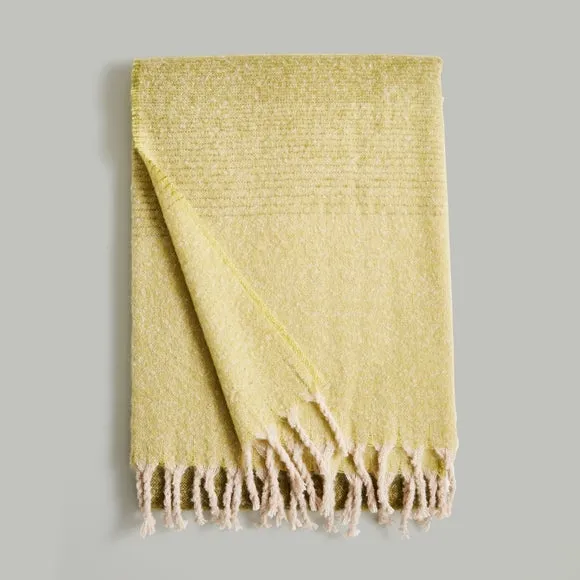 Ombre Mohair Throw Blanket 130x180cm 5