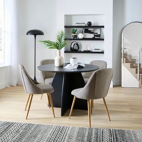 Set of 2 Luna Dining Chairs 3