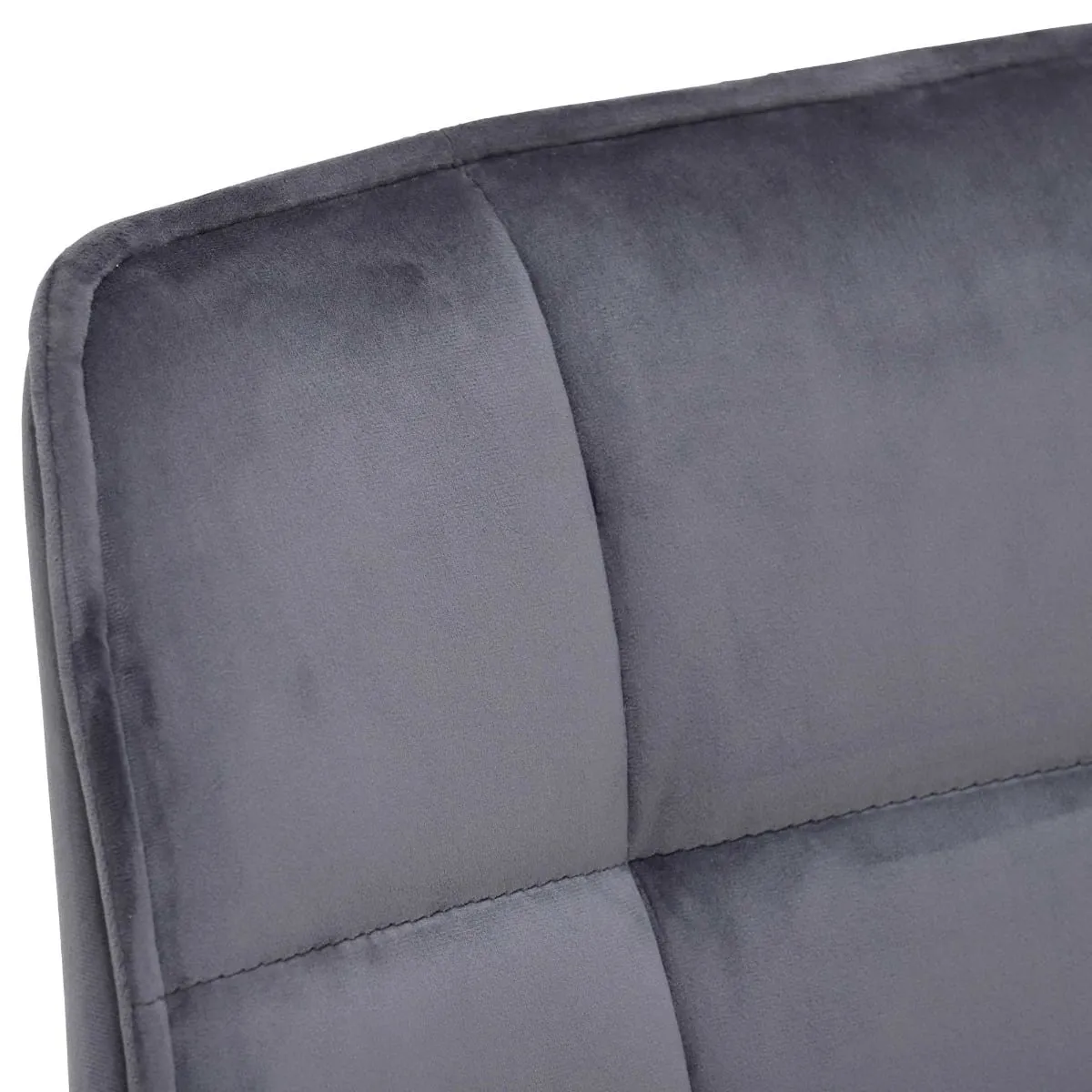 Jasper Leisure Swivel Dining Chair, Grey Velvet | Barker & Stonehouse 5