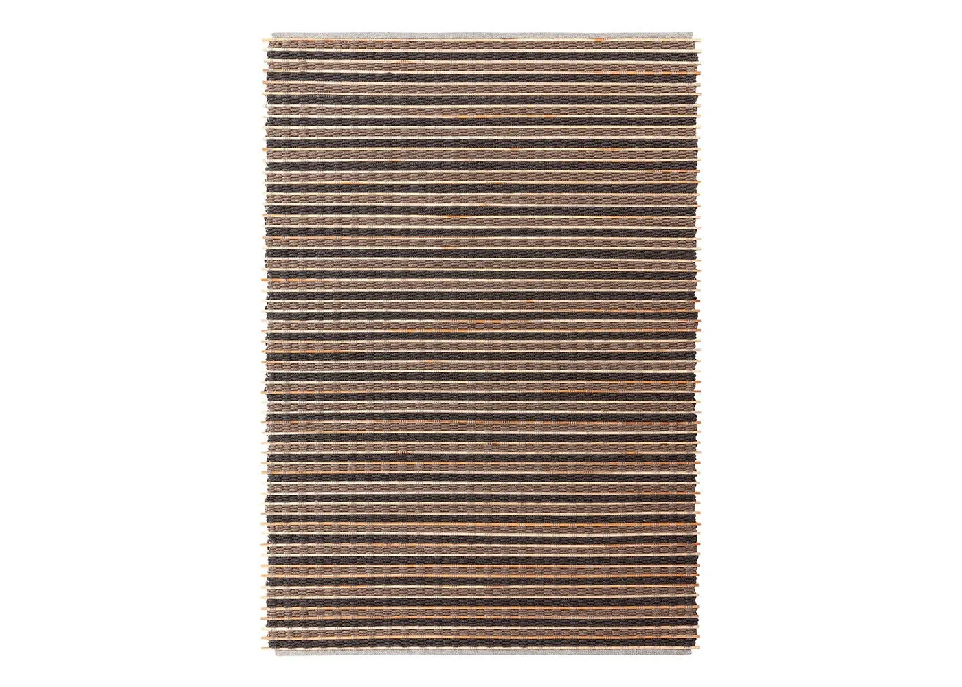 GAN Tsuchi Rug Brown 176 x 240cm