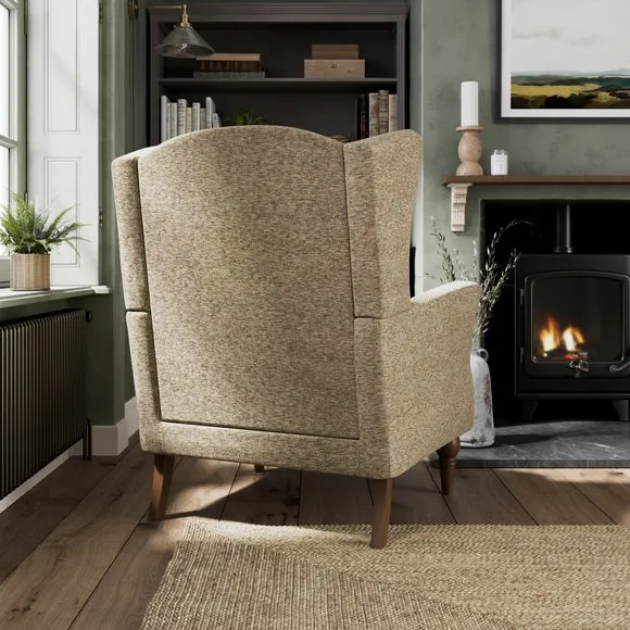 Charnwood Blended Chenille Grande Armchair 2