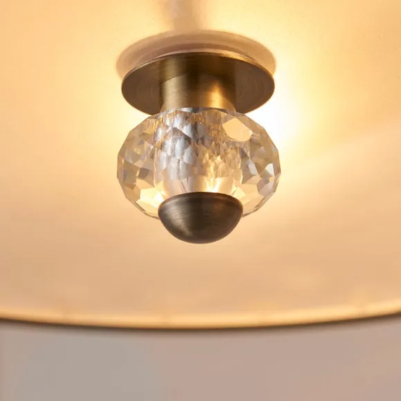 Vogue Hudson 3 Light Semi Flush Ceiling Light 3
