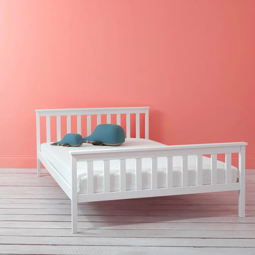 Nöa and Nani Jakko Double Mattress Hypoallergenic High Density Foam in White 2