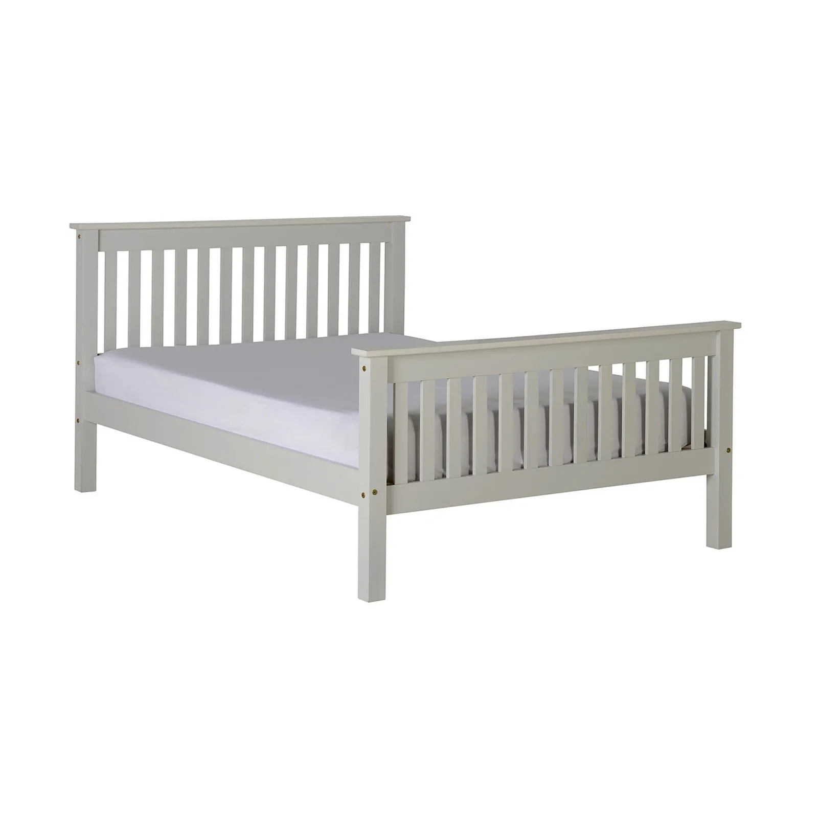 Monaco Grey Low Foot End Bed Frame Grey