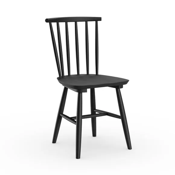 Harvey Set of 2 Dining Chairs, Beech Wood 6
