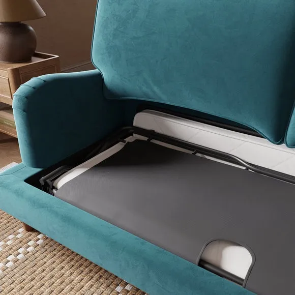 Beatrice II Velvet 3 Seater Sofa Bed 3