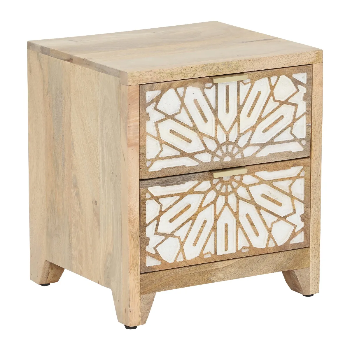 Rabat 2 Drawer Bedside