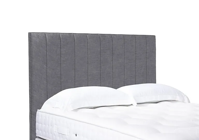 Artisan Collection Elyse High Floor Standing Headboard - Single - Aston Steel
