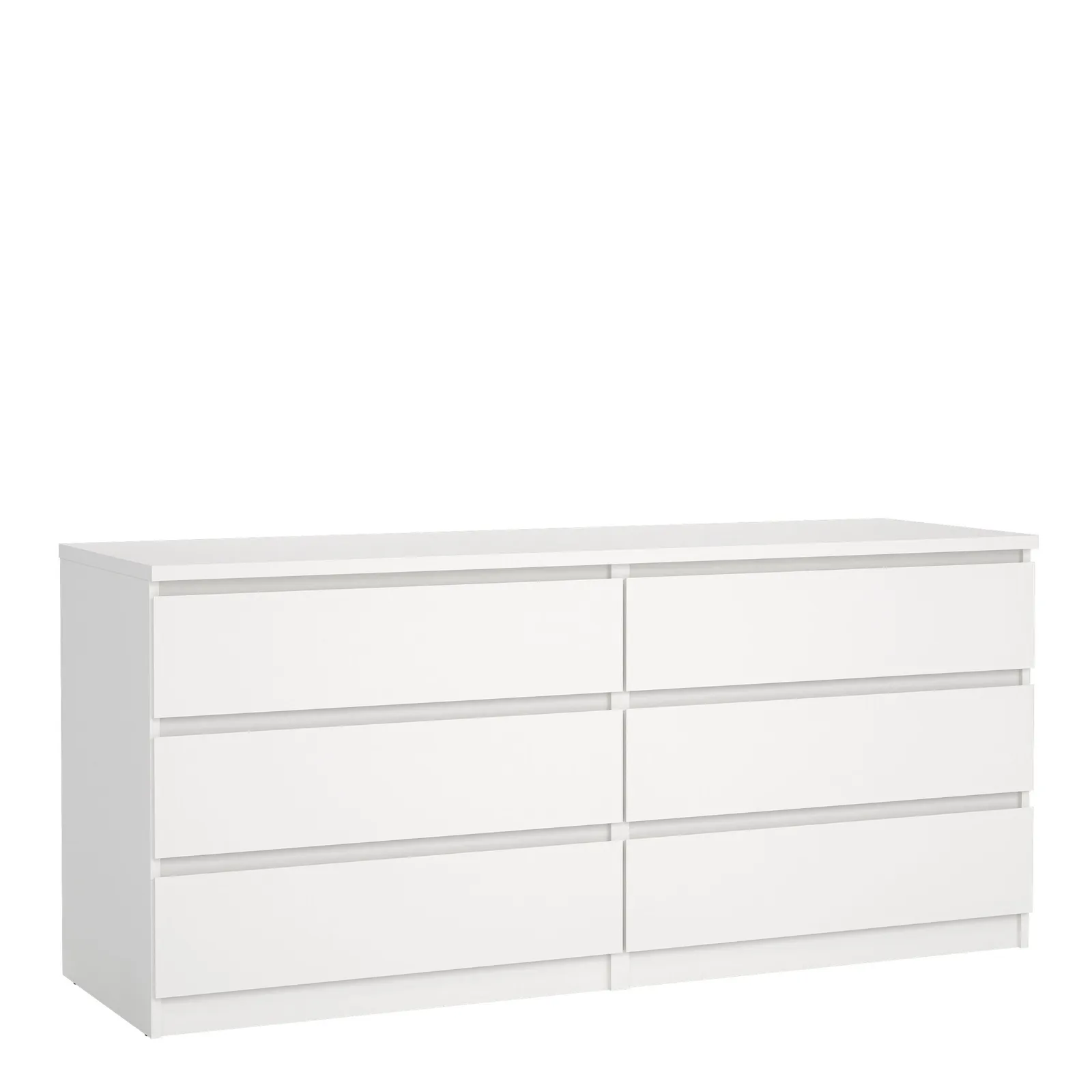 Furniture To Go Naia Wide Chest of 6 Drawers (3+3) in Natural