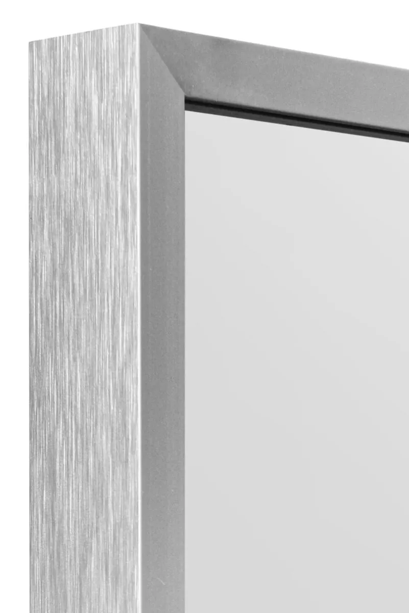 MirrorOutlet Silver Aluminium Edged Wall Mirror 79" X 39" (200CM X 100CM) 6
