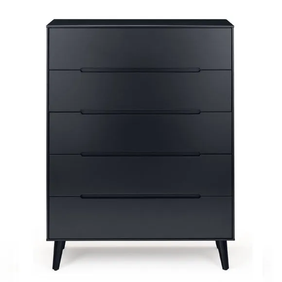 Cecil 5 Drawer Chest, Anthracite 4