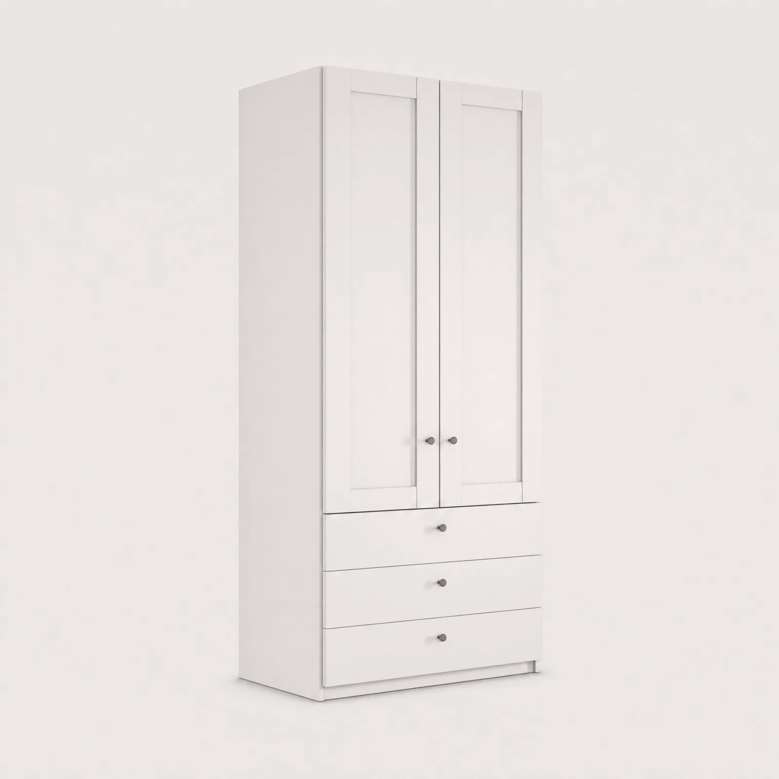Varese 3 Drawer Functional Unit W100Cm, White | Barker & Stonehouse