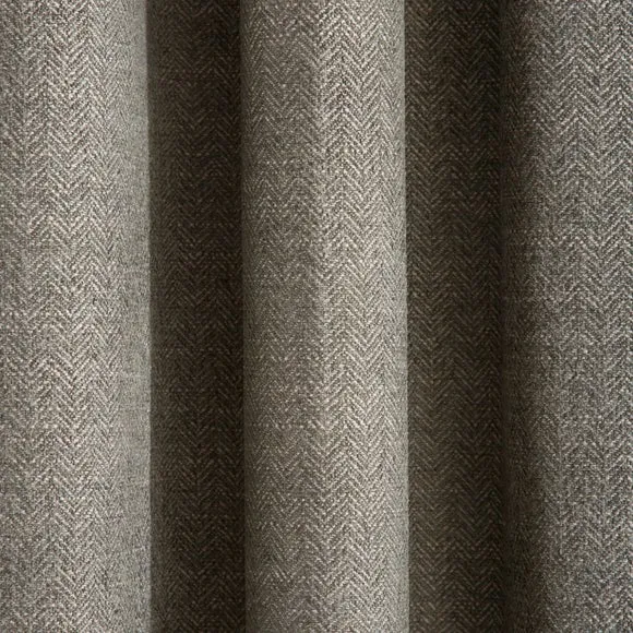 Churchgate Swithland Herringbone Eyelet Curtains (Blackout Available) 3