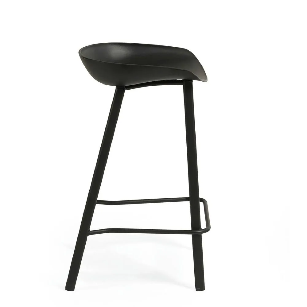 netfurniture Mayfair Bar Stool (Set of 2) in Black 6