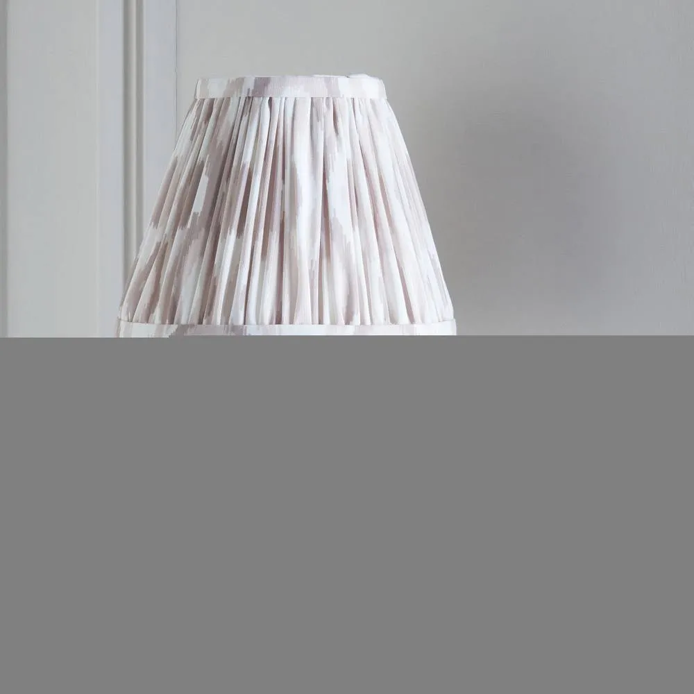 Netlighting Anvil Angle & Ikat 16cm Wall Lamp Antique Brass Neutral Print in Gold 5