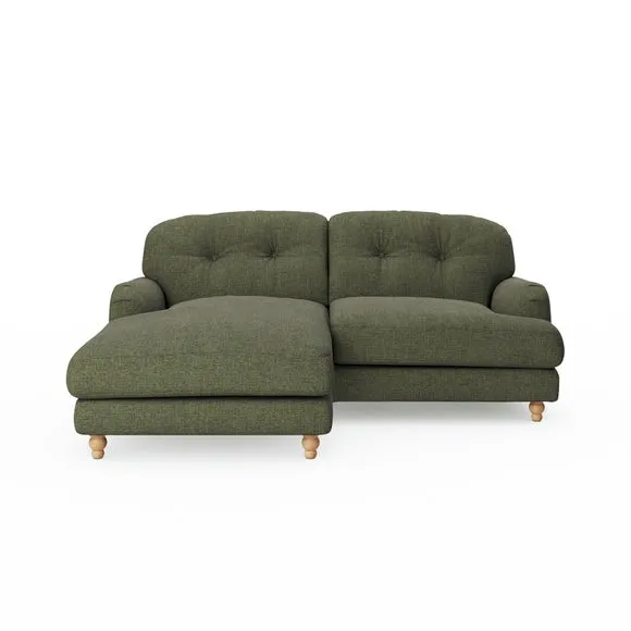 Martha Corner Chaise Chenille Soft Texture Sofa 2