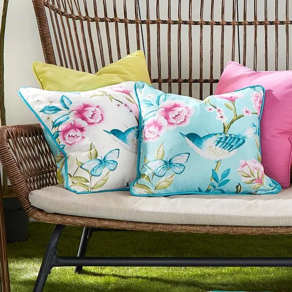 Amelle Outdoor Cotton Square Filled Cushion