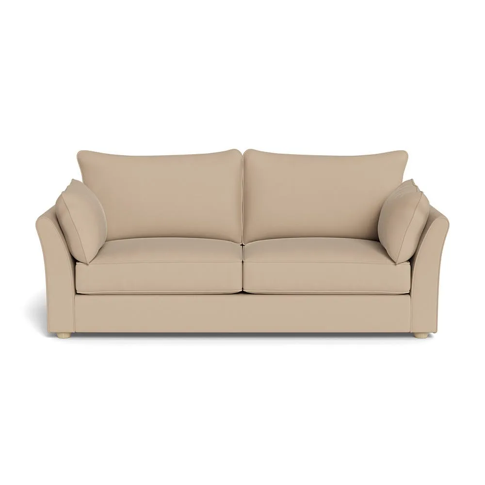 Heal's Tailor 4 Seater Sofa Capelo Linen-Cotton Bamboo Natural Beech Feet 1