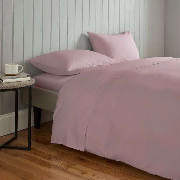 Soft & Cosy Luxury 100% Brushed Cotton Flat Sheet 1