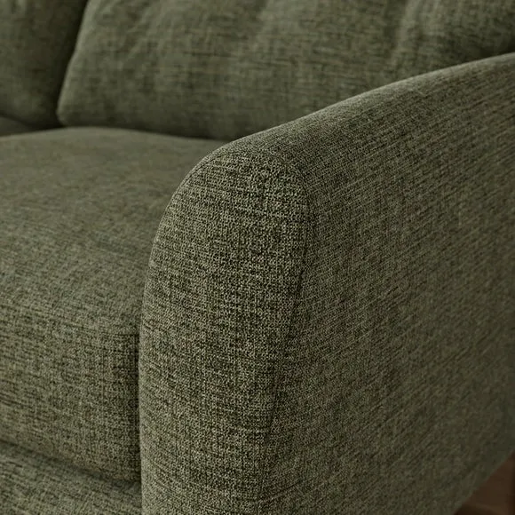 Sven Soft Texture Chenille Large Corner Chaise Sofa 4