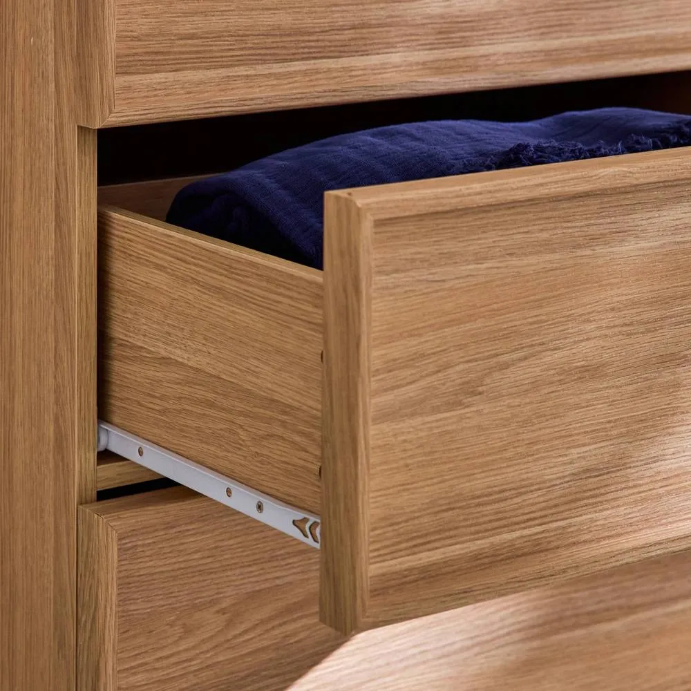sweeek Chest of 6 drawers wood effect in Beige 6