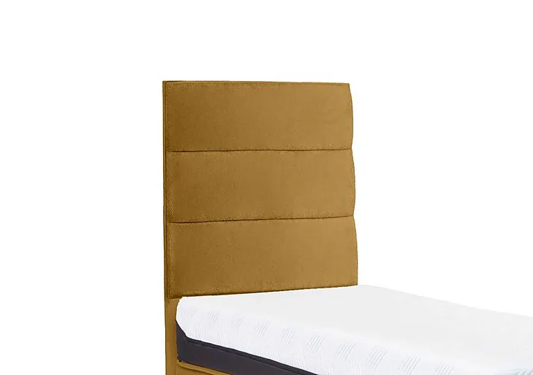 Buckingham Turville Floor Standing Headboard - Single - Mustard