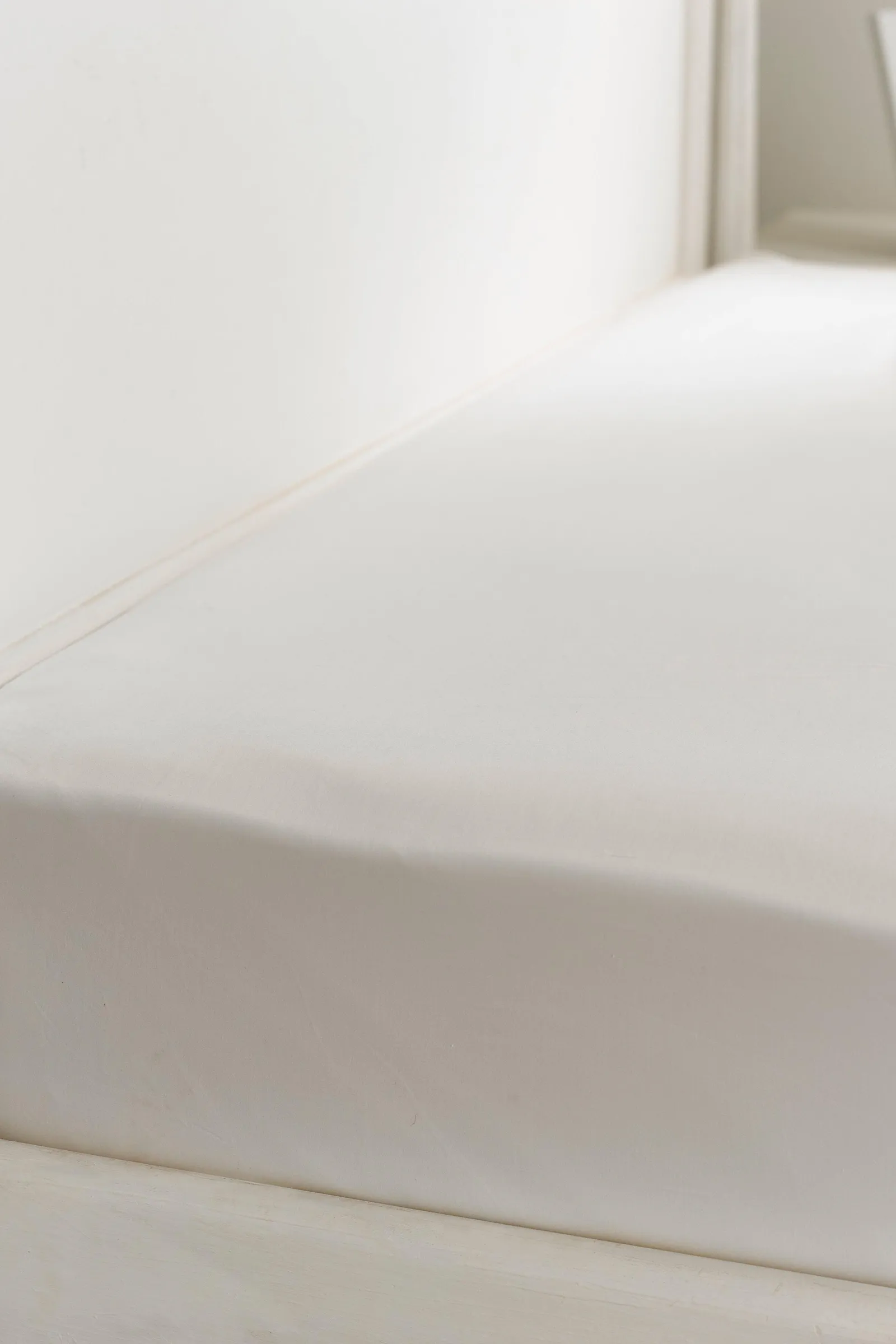 400tc Cotton Sateen Single Fitted Sheet