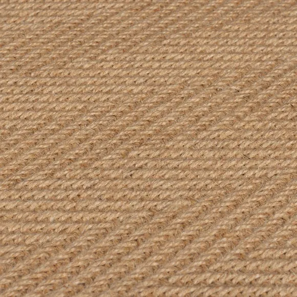 Herringbone Jute Border Rug 3