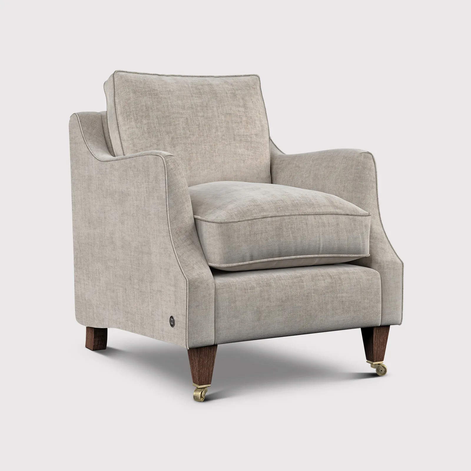 English Heritage Quarry 26 Standard Armchair, Neutral Fabric | Barker & Stonehouse