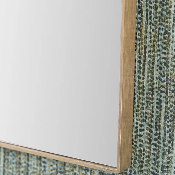 Metal Framed Arched Wall Mirror 2
