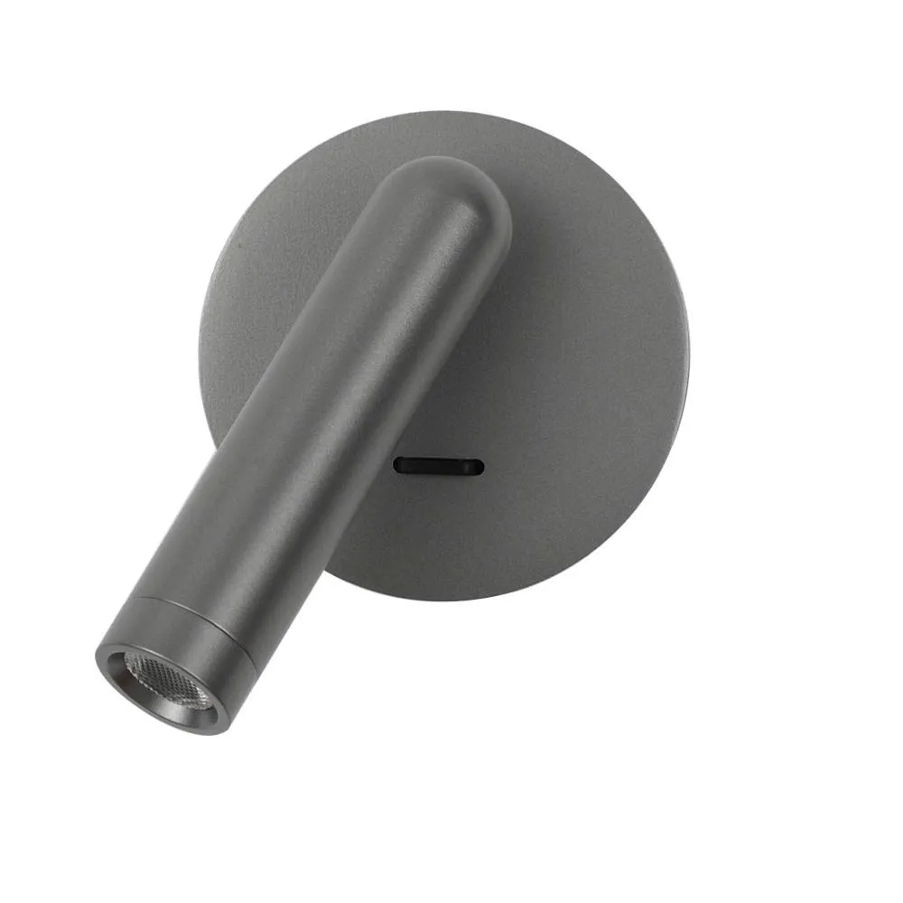 Netlighting Carda Reading Wall Light Grey 3000K Warm White 2