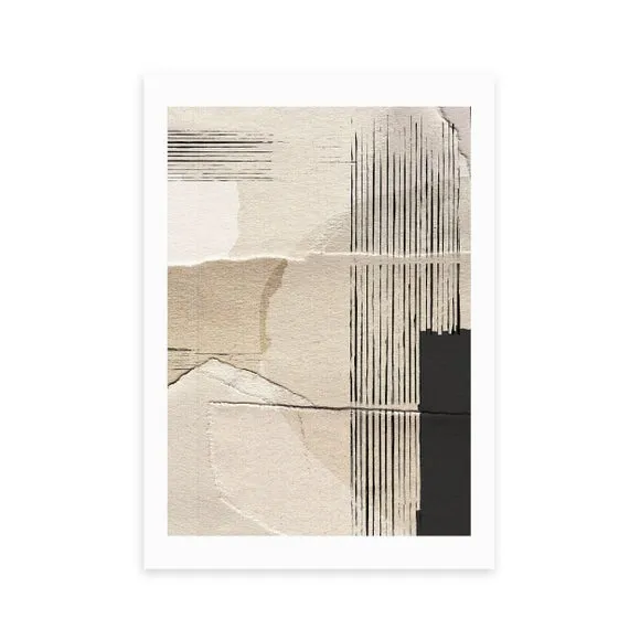East End Prints Paper Abstract Print 2
