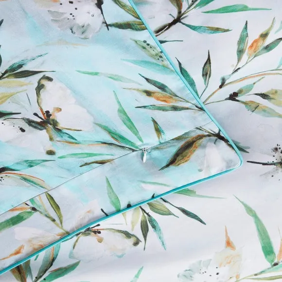 Dorma Nature Garden 100% Cotton Standard Pillowcase Pair 2