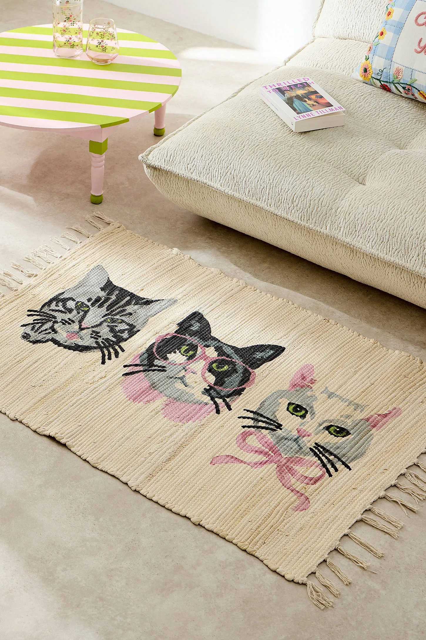 Sassy Cat 2x3ft / 60x90cm Rug