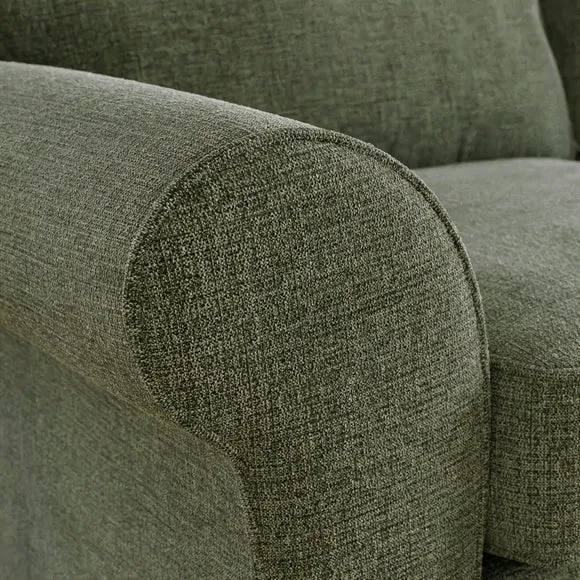 Flori Chenille Soft Texture 2 Seater Sofa 4