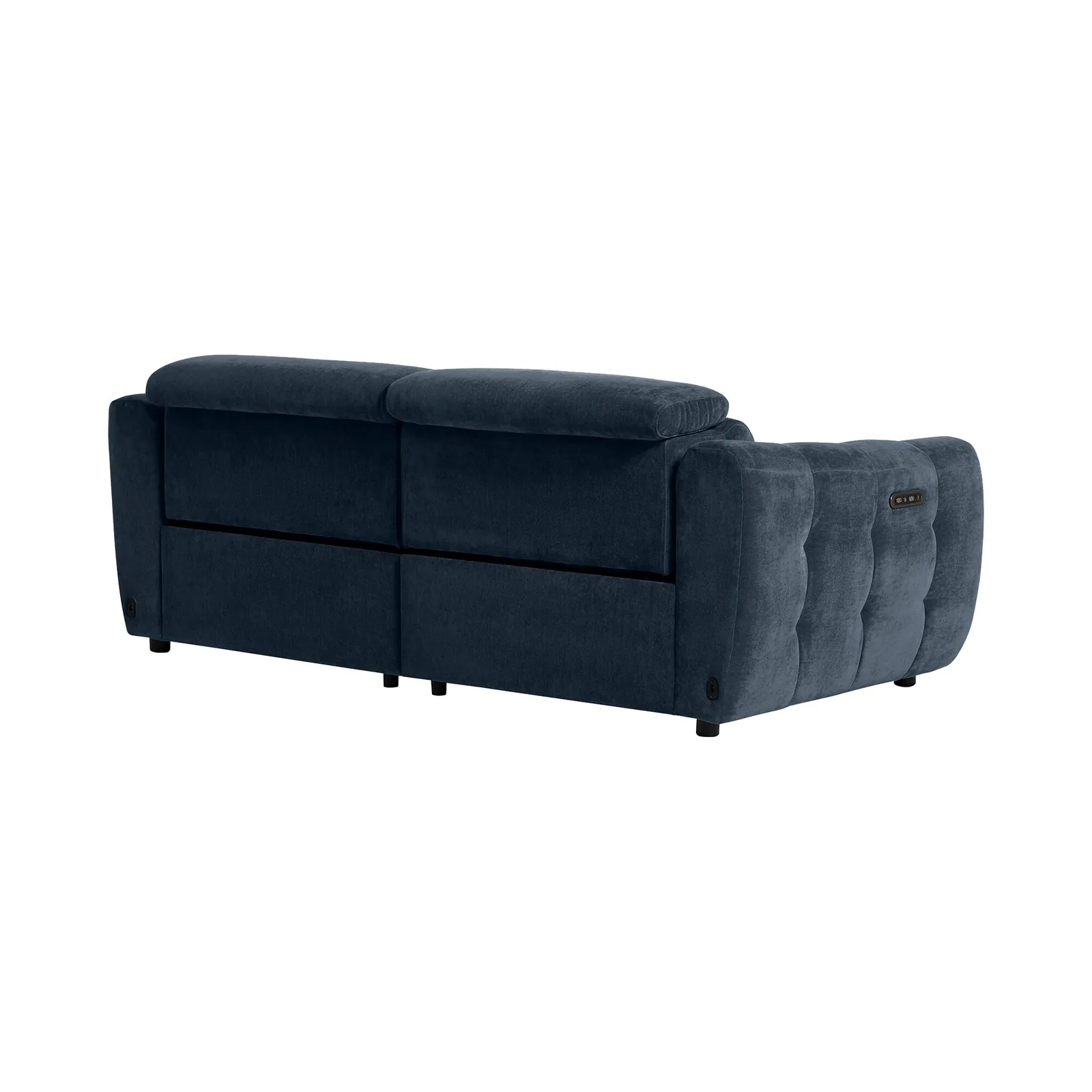 Montgomery 2.5 Power Seater & Headrest, Navy Fabric | Barker & Stonehouse 5