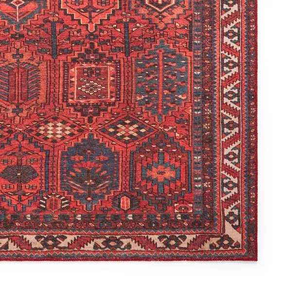 Think Rugs Kashmar Lattice Washable Rug 2