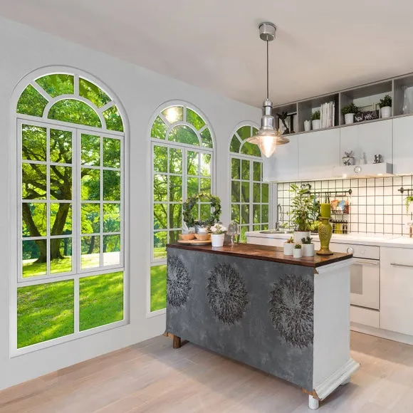 Arch Windows Wall Mural 1
