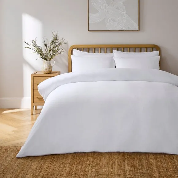 Simply Brushed Cotton Duvet Cover and Pillowcase Set 1
