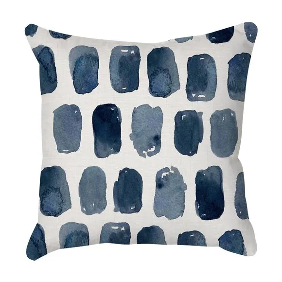 Ink Mark Square Cushion Cover 3