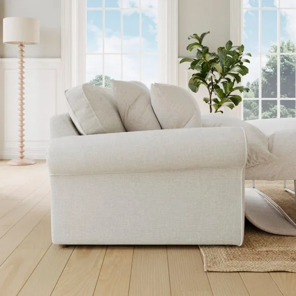 Flori Chenille Soft Texture 2 Seater Sofa Bed 3