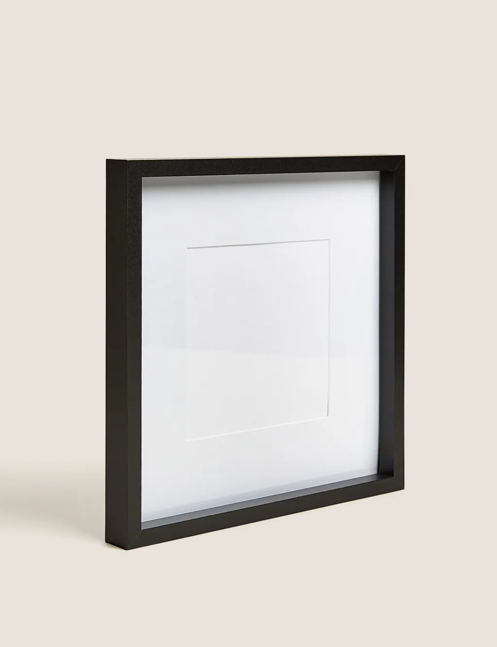 M&S Square Photo Frame 6 x 6 inch Black