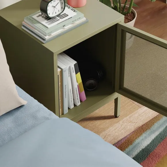 Talla Metal Bedside Table 3