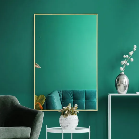Artus Aluminium Edged Rectangle Wall Mirror