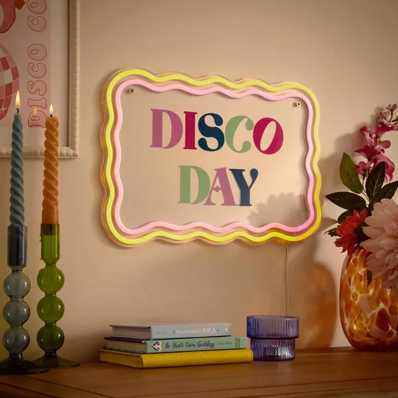 Disco Day Neon Sign 2