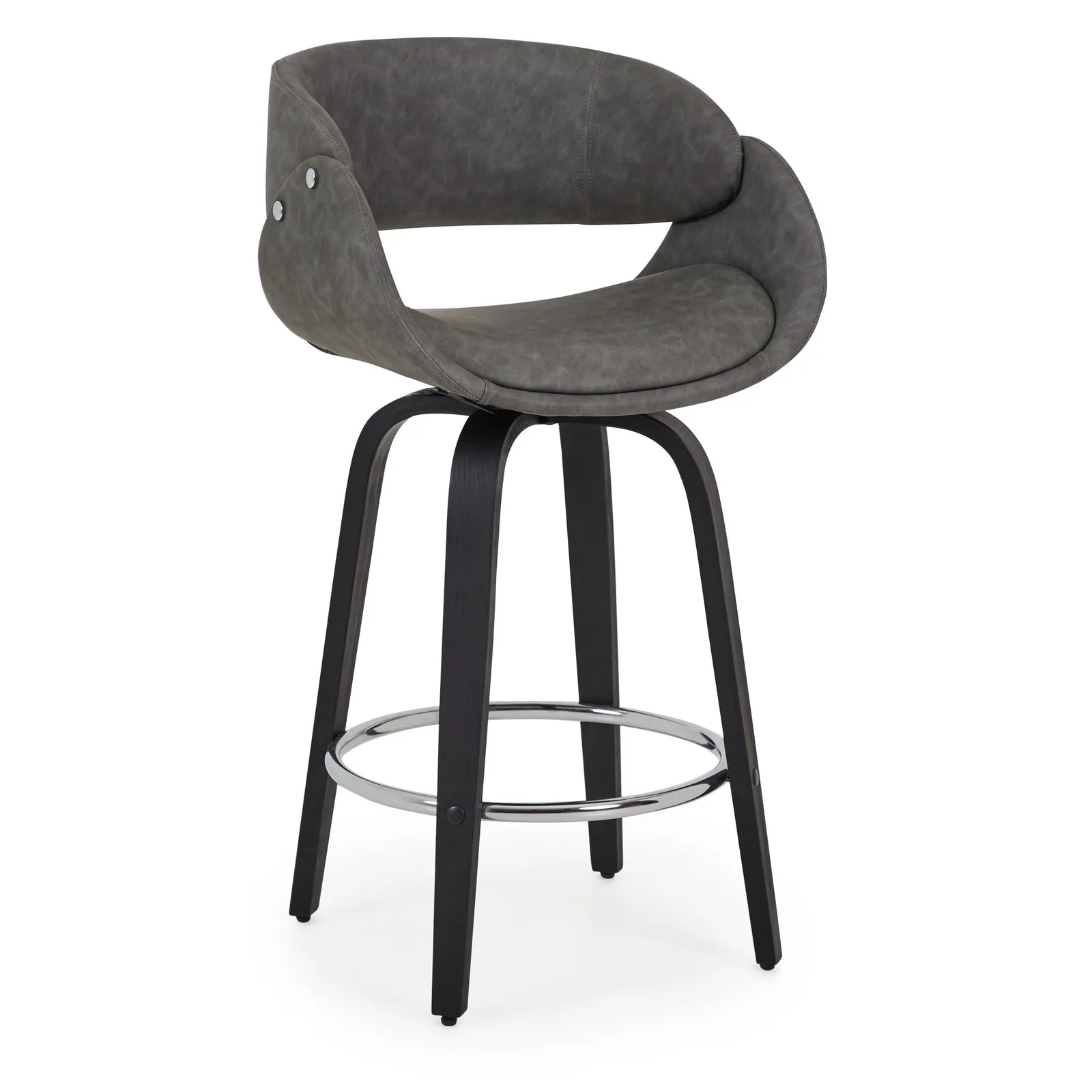 Brogan Bar Stool Grey